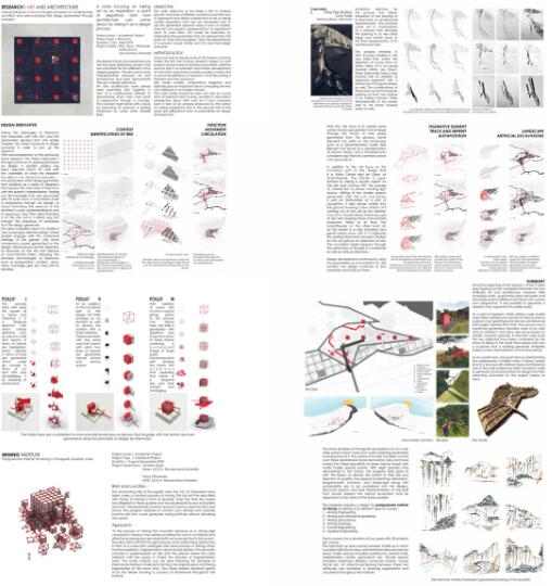 國(guó)外學(xué)生申請(qǐng)UCL Bartlett的作品集項(xiàng)目
