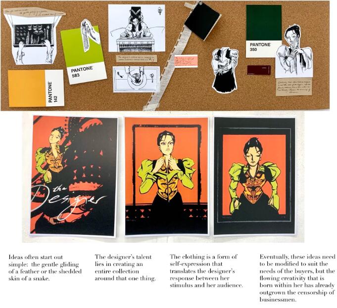 角色創(chuàng)作作品集項目的故事版靈感、研究過程